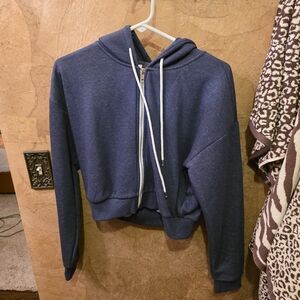 Forever 21 Navy and White Hoodie
